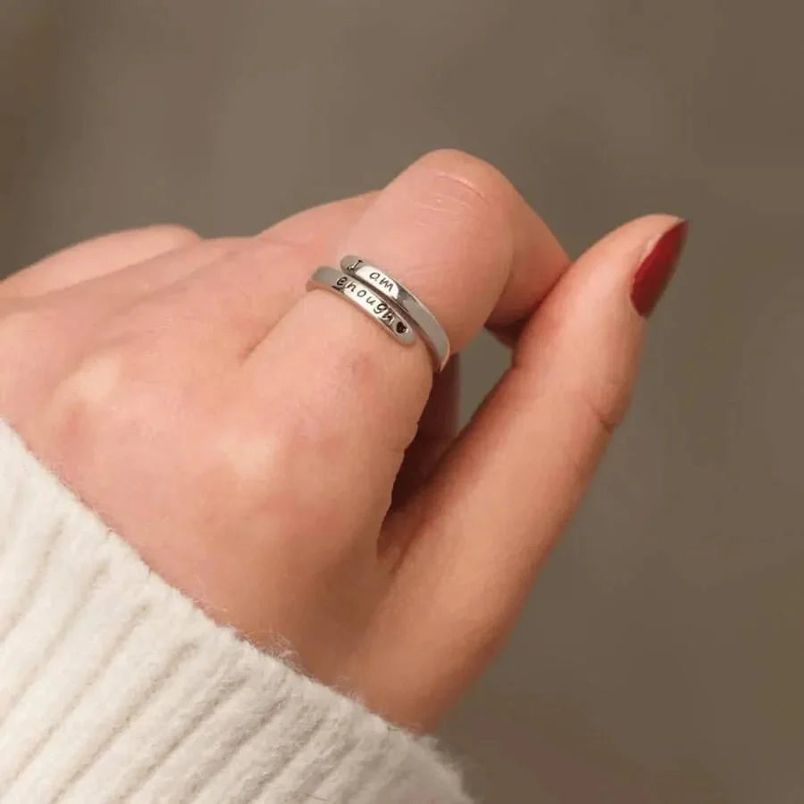 I Am Enough ❤️ Ring