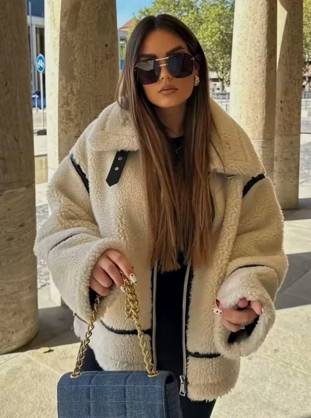 Maviyer™  – Luxe Teddy Sherpa Jacket